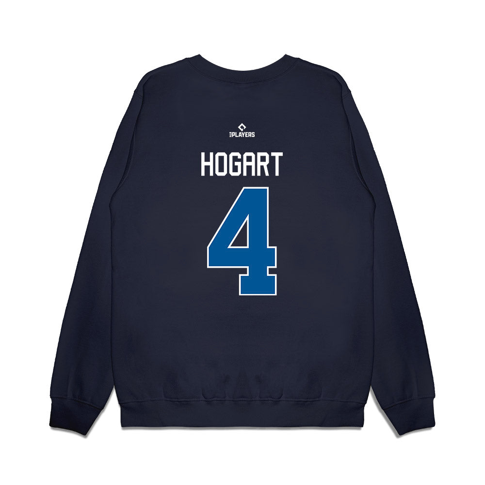 Clearwater Threshers - MILB Baseball : Jonathan Hogart - Premium Crewneck Sweatshirt-1