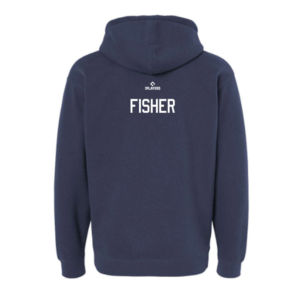 Clearwater Threshers - MILB Baseball : Matthew Fisher - Hooded Pullover Sweatshirt-1