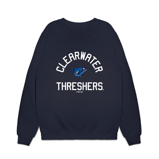 Clearwater Threshers - MILB Baseball : MT Morrissey - Premium Crewneck Sweatshirt-0