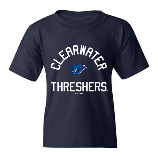 Clearwater Threshers - MILB Baseball : Matthew Ferrara - Youth T-Shirt-0