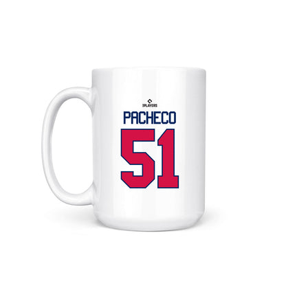 Clearwater Threshers - MILB Baseball : Brad Pacheco - Coffee Mug-1
