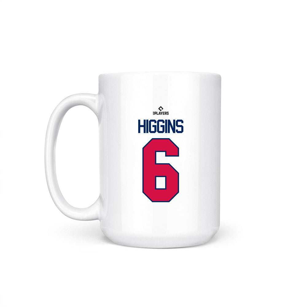 Clearwater Threshers - MILB Baseball : Cal Higgins - Coffee Mug-1