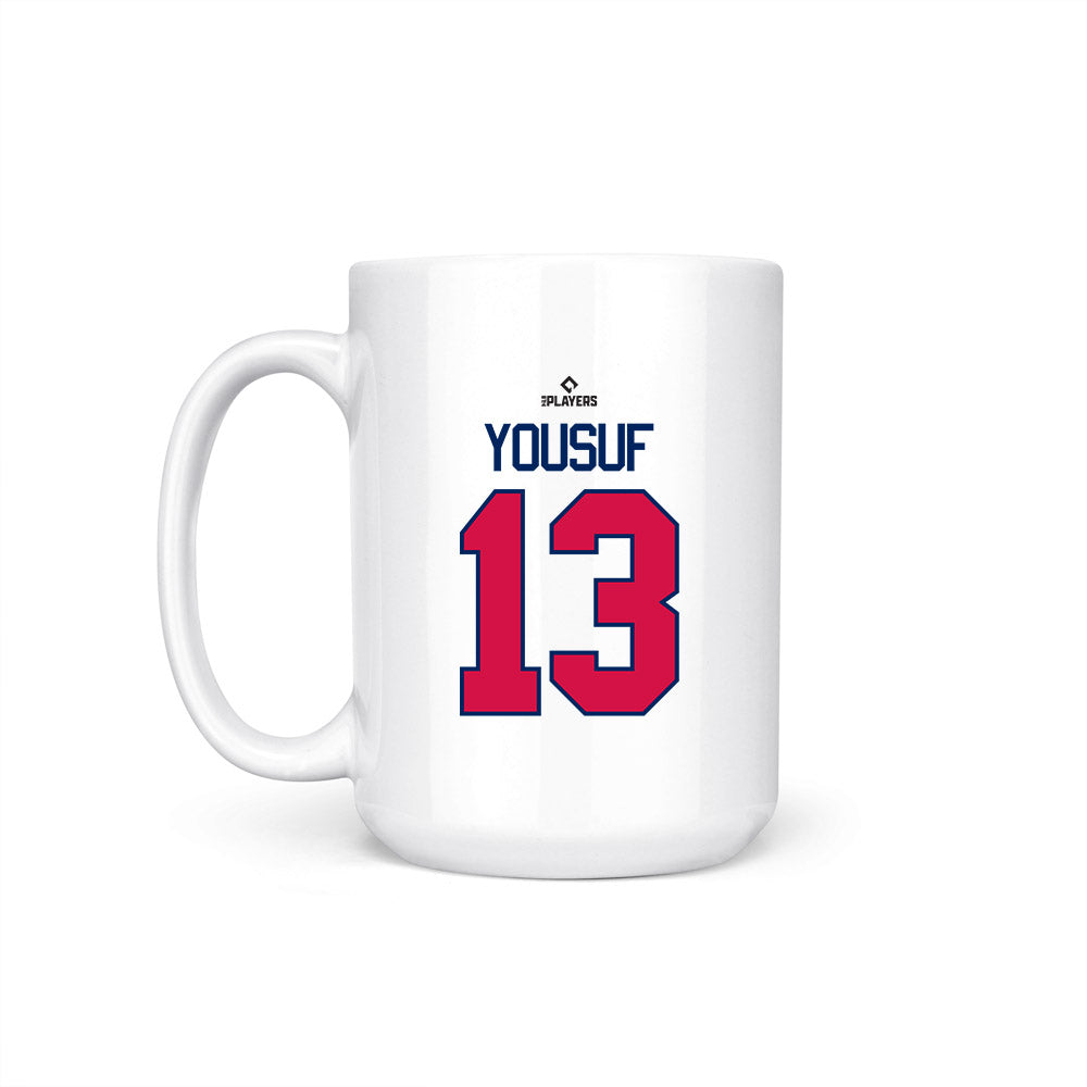 Clearwater Threshers - MILB Baseball : Zuher Yousuf - Coffee Mug-1