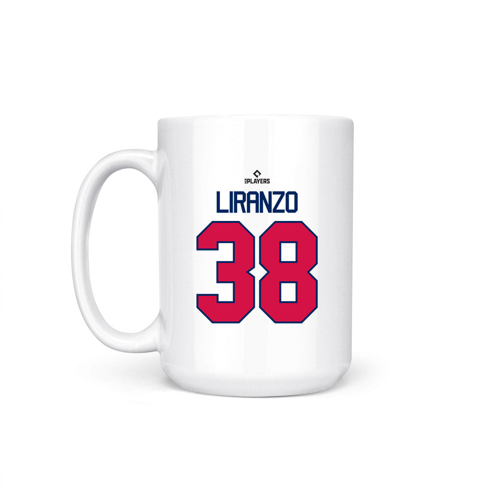 Clearwater Threshers - MILB Baseball : Angel Liranzo - Coffee Mug-1
