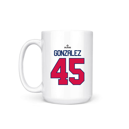 Clearwater Threshers - MILB Baseball : Orlando Gonzalez - Coffee Mug-1