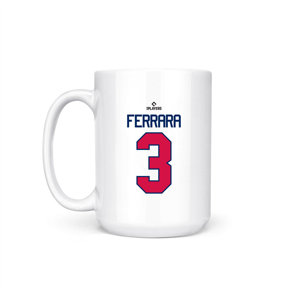 Clearwater Threshers - MILB Baseball : Matthew Ferrara - Coffee Mug-1