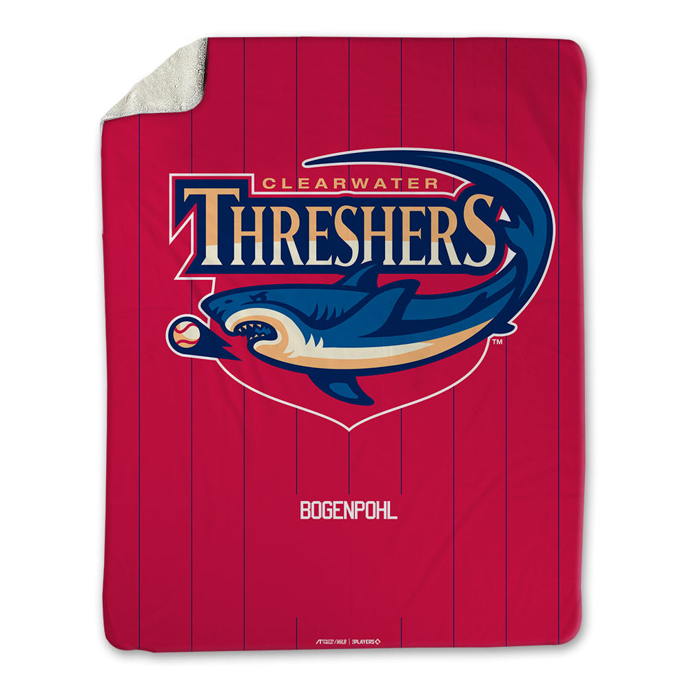 Clearwater Threshers - MILB Baseball : Caden Bogenpohl - Blanket-0