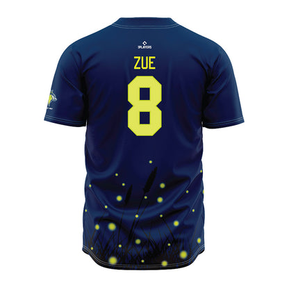 Columbia Fireflies - MILB Baseball : Jhosmmel Zue - Jersey-1