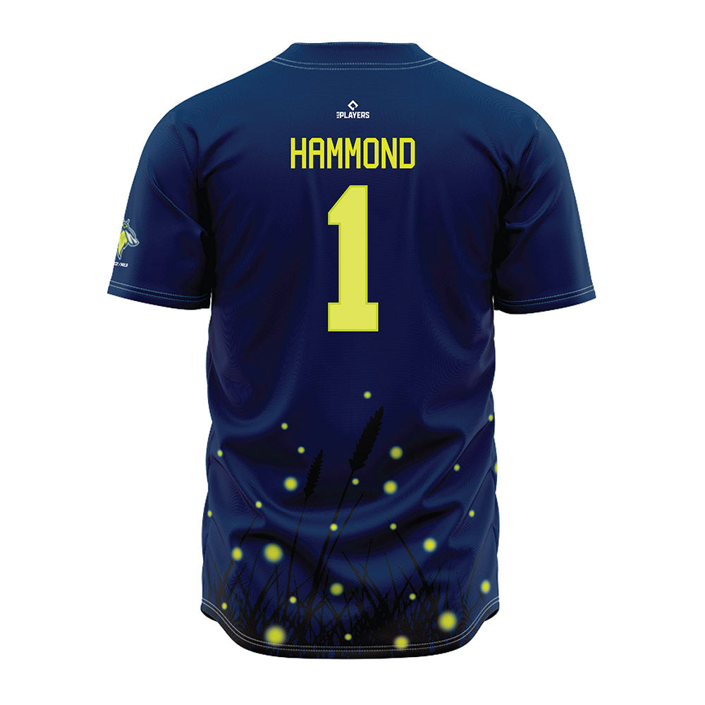 Columbia Fireflies - MILB Baseball : Josh Hammond - Jersey-1