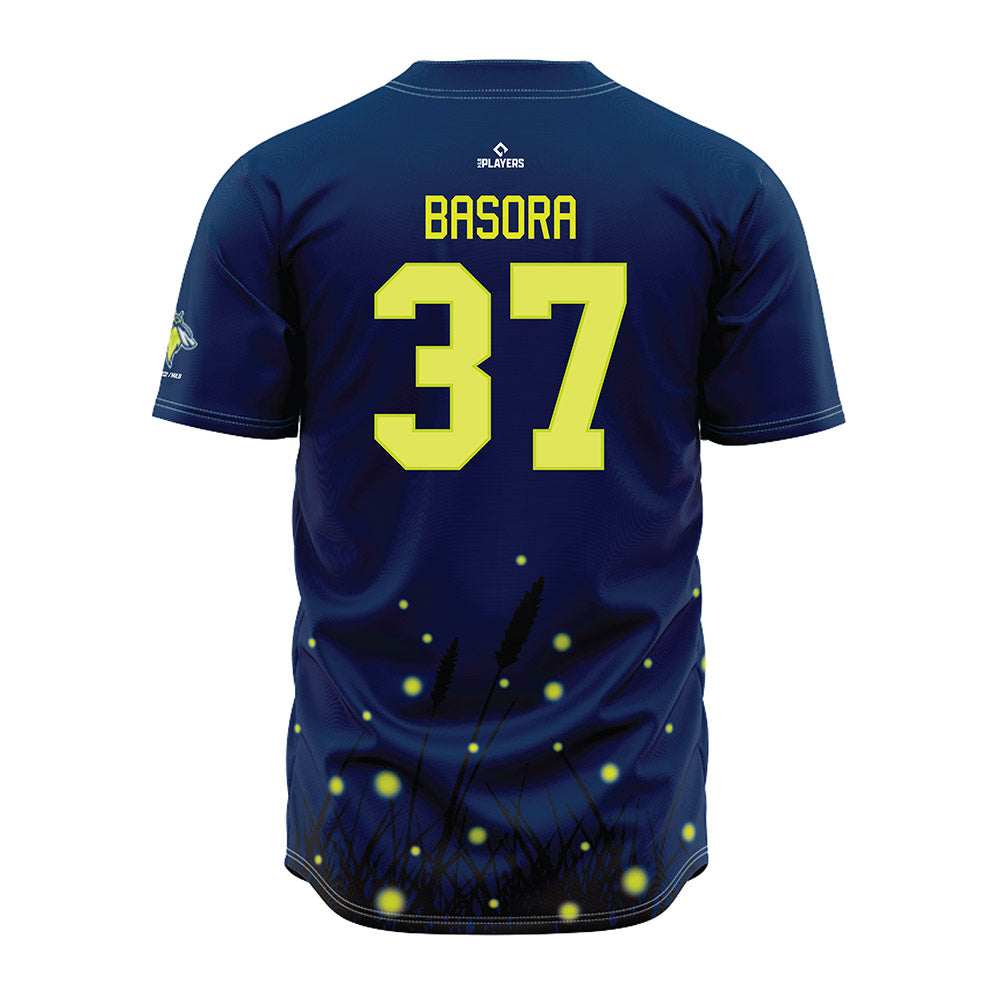 Columbia Fireflies - MILB Baseball : Andy Basora - Jersey-1