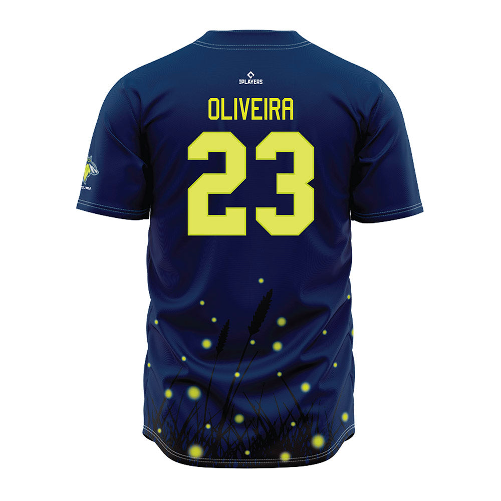 Columbia Fireflies - MILB Baseball : Jesus Oliveira - Jersey-1