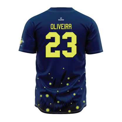 Columbia Fireflies - MILB Baseball : Jesus Oliveira - Jersey-1