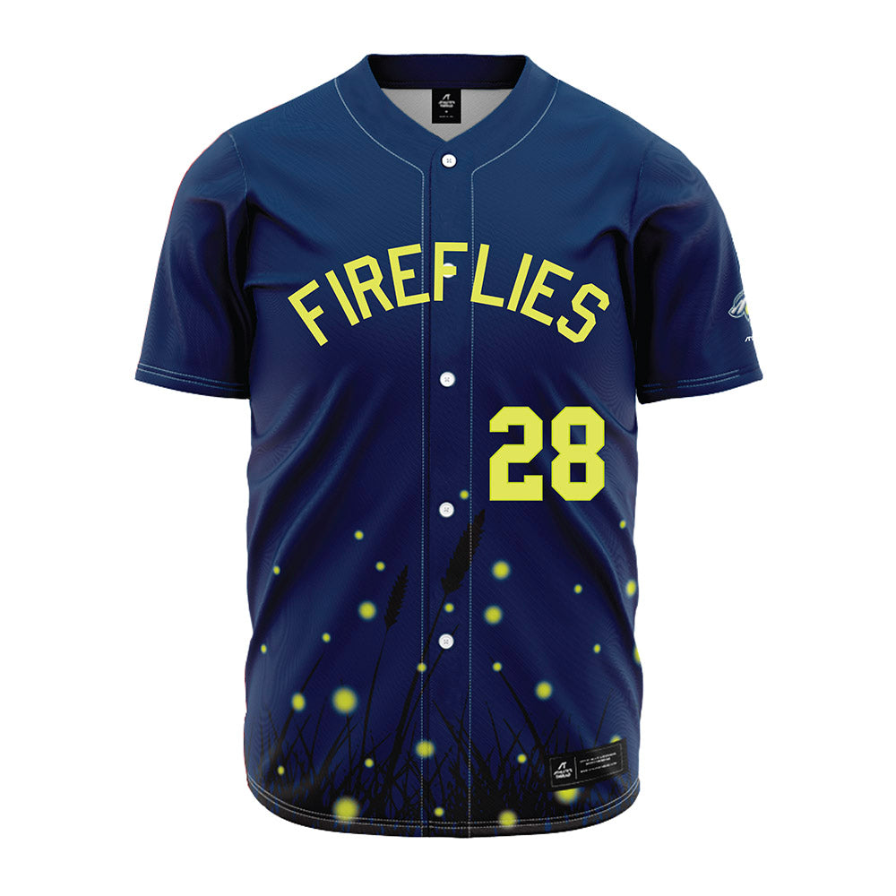 Columbia Fireflies - MILB Baseball : Randy Ramnarace - Jersey-0