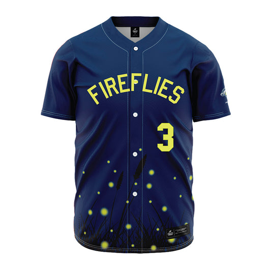 Columbia Fireflies - MILB Baseball : Sean Gamble - Jersey-0