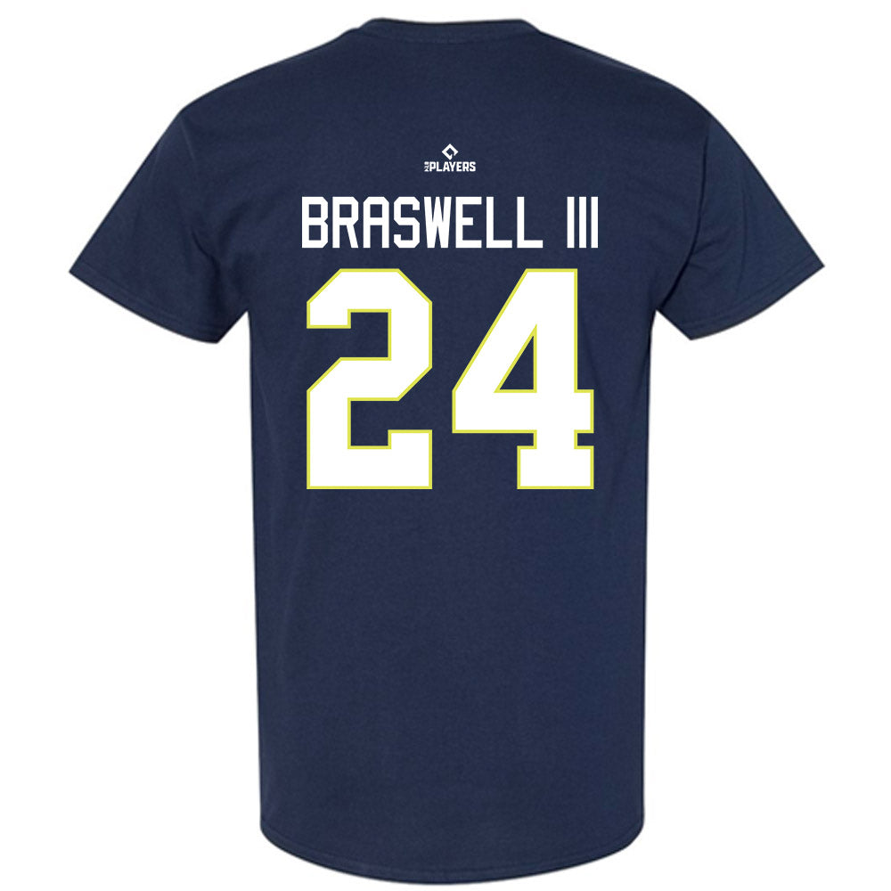 Columbia Fireflies - MILB Baseball : Michael Braswell III - T-Shirt-1