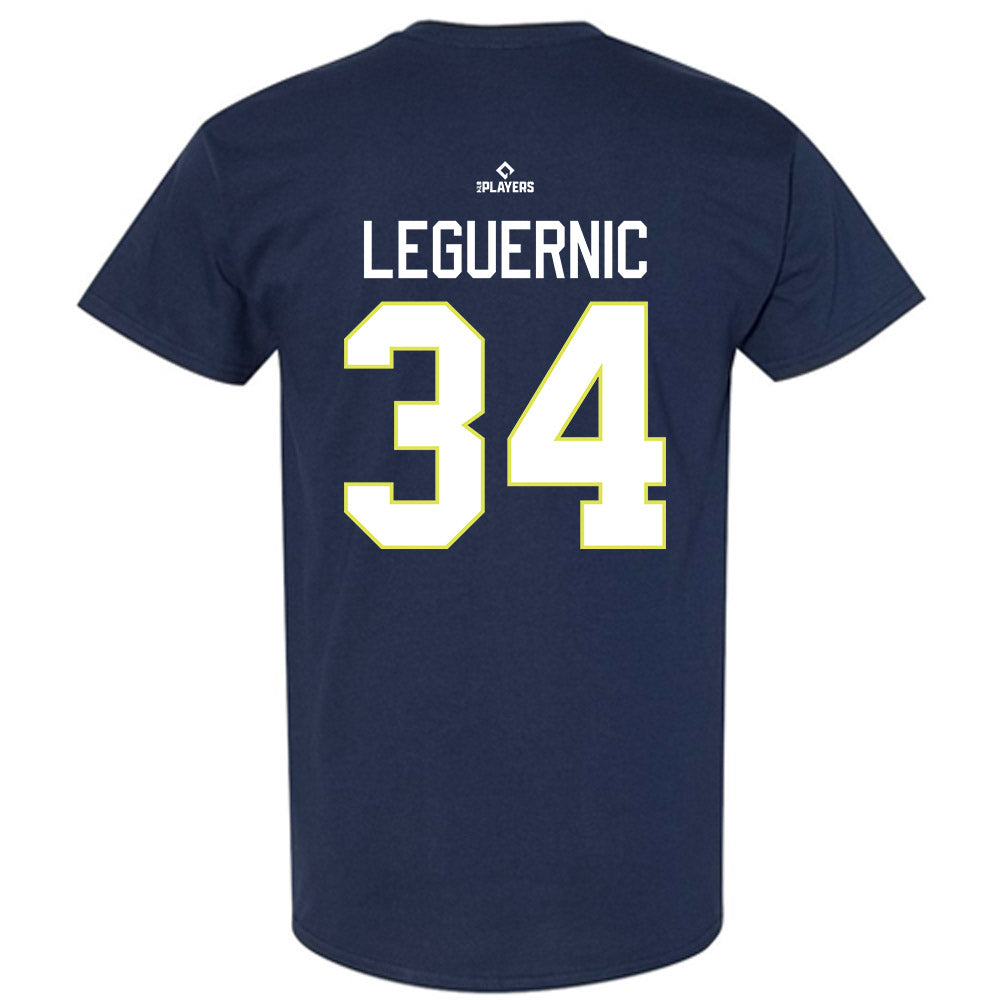 Columbia Fireflies - MILB Baseball : Justin LeGuernic - T-Shirt-1