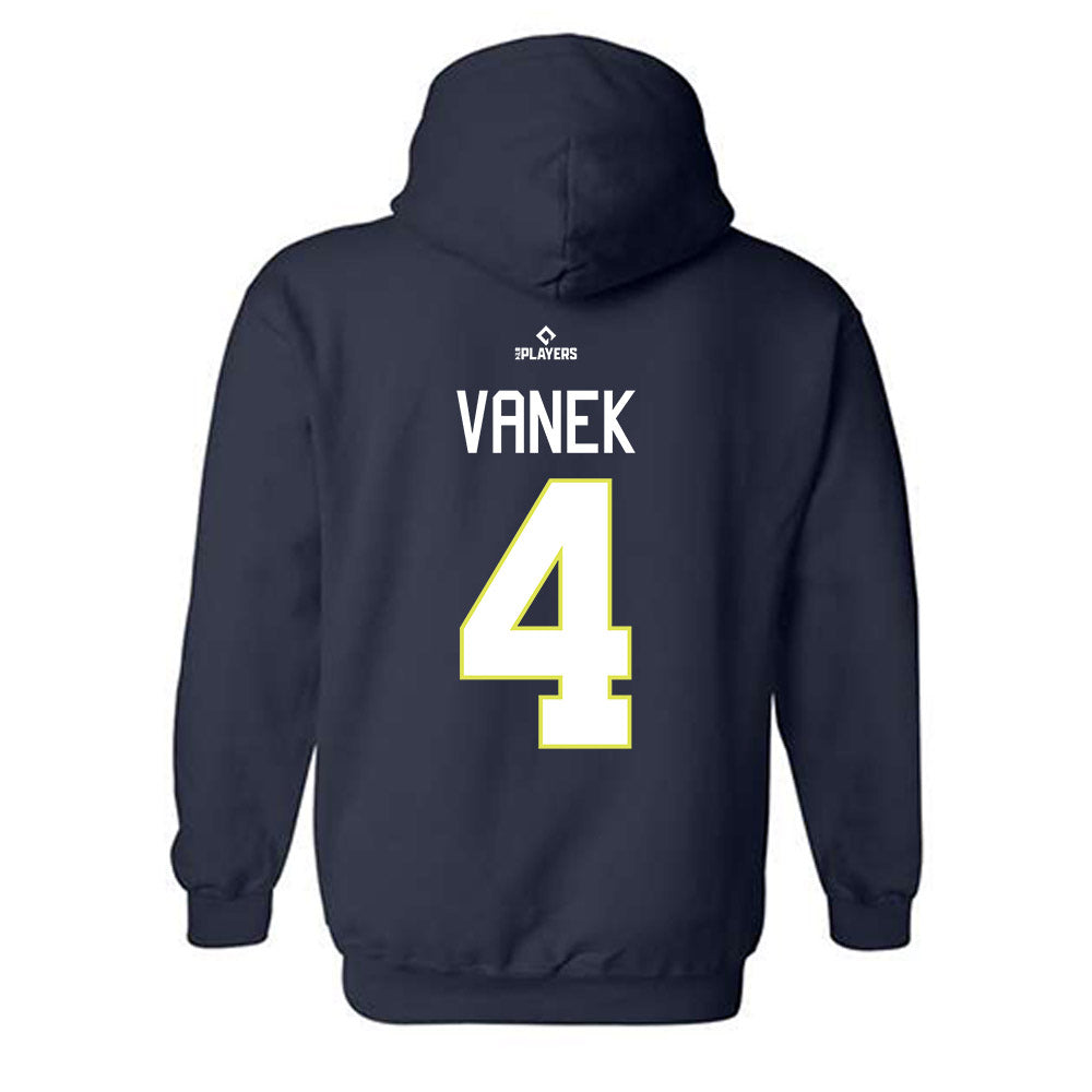 Columbia Fireflies - MILB Baseball : JC Vanek - Hooded Sweatshirt-1