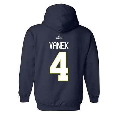 Columbia Fireflies - MILB Baseball : JC Vanek - Hooded Sweatshirt-1