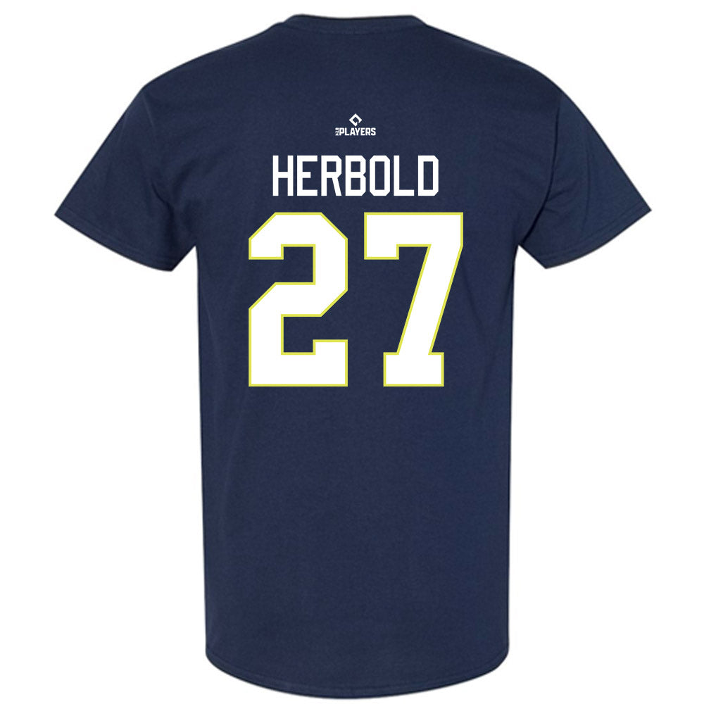 Columbia Fireflies - MILB Baseball : Brandon Herbold - T-Shirt-1