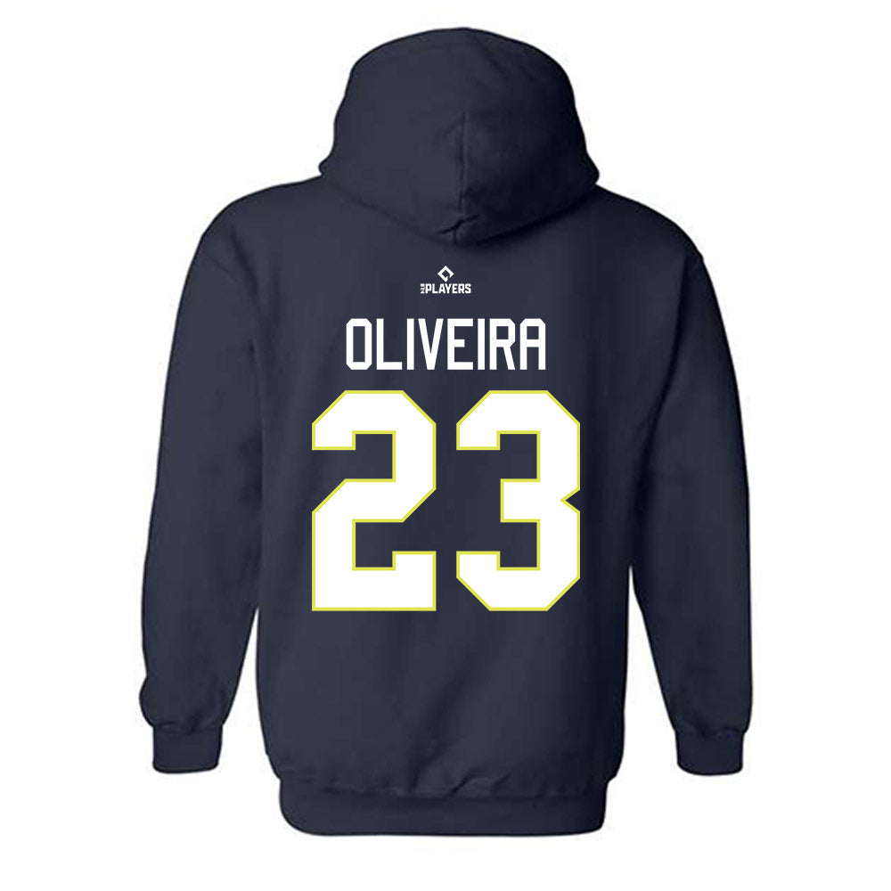 Columbia Fireflies - MILB Baseball : Jesus Oliveira - Hooded Sweatshirt-1
