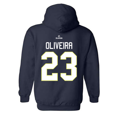 Columbia Fireflies - MILB Baseball : Jesus Oliveira - Hooded Sweatshirt-1