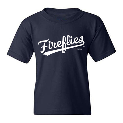 Columbia Fireflies - MILB Baseball : Randy Ramnarace - Youth T-Shirt-0