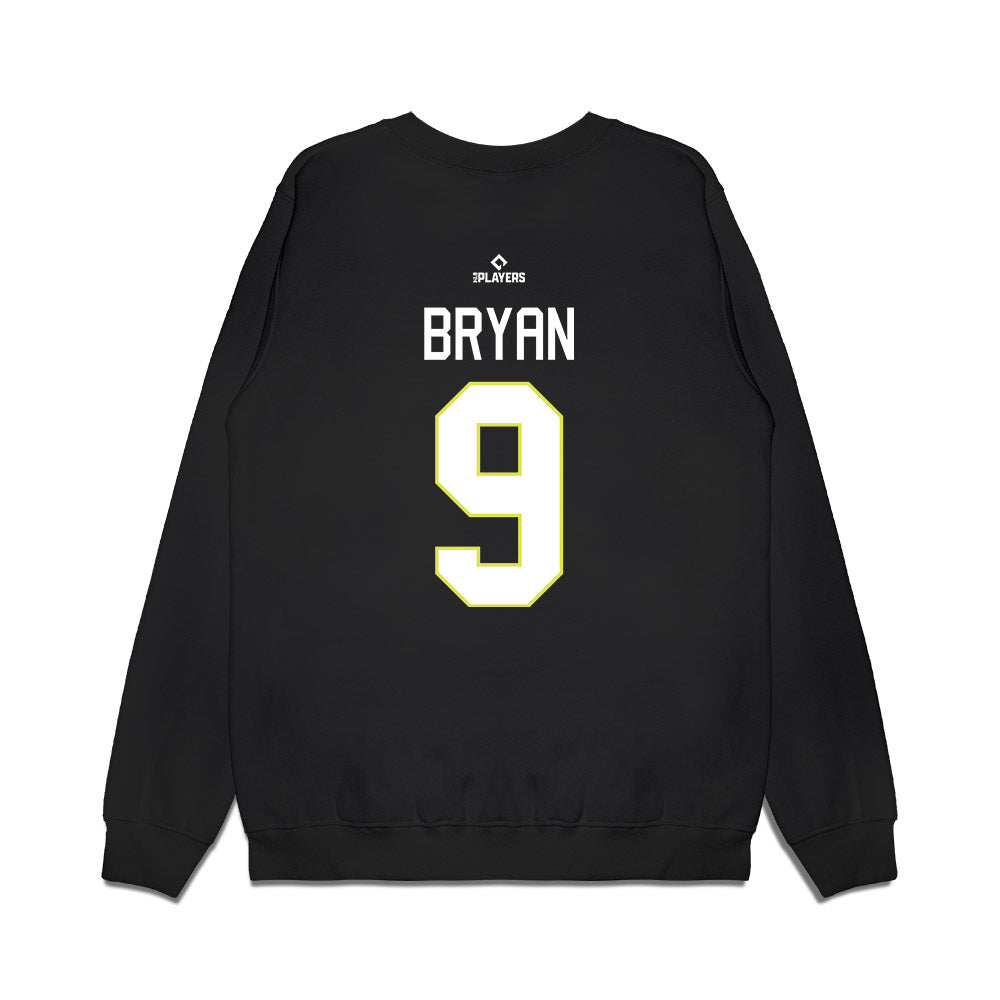 Columbia Fireflies - MILB Baseball : Brooks Bryan - Premium Crewneck Sweatshirt-1