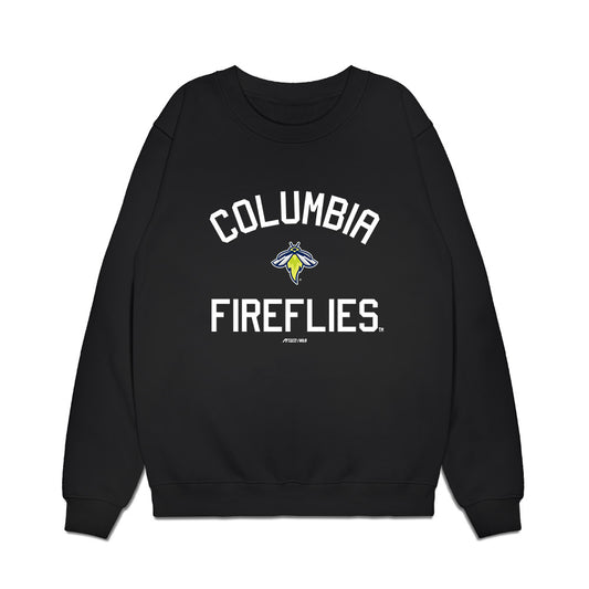 Columbia Fireflies - MILB Baseball : Sean Gamble - Premium Crewneck Sweatshirt-0