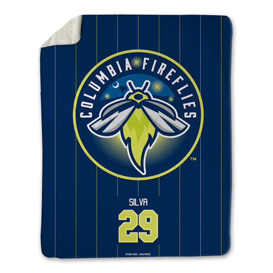 Columbia Fireflies - MILB Baseball : Gabriel Silva - Blanket-0