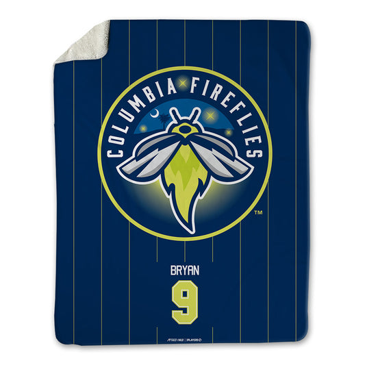 Columbia Fireflies - MILB Baseball : Brooks Bryan - Blanket-0