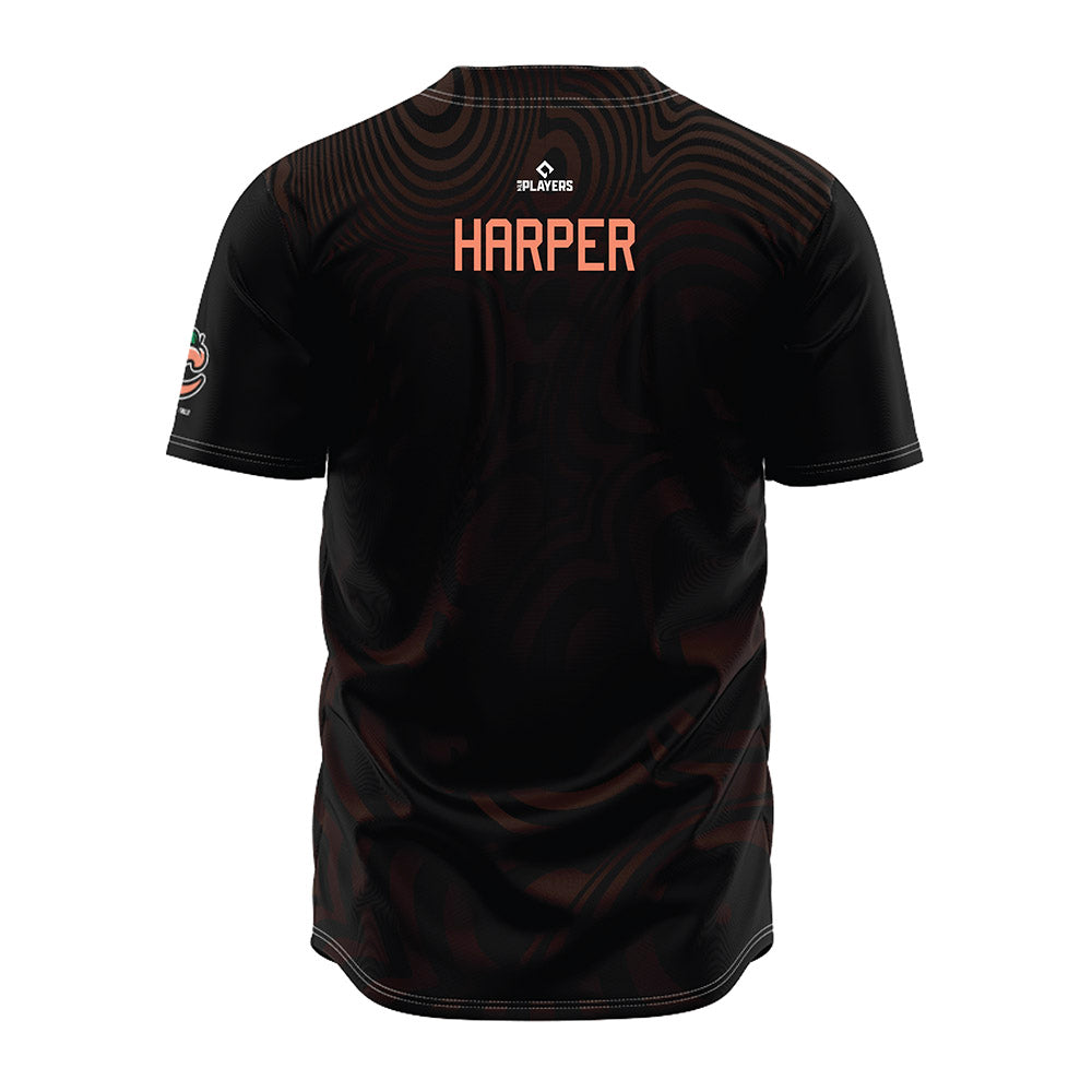 Columbus Clingstones - MILB Baseball : Landon Harper - Jersey-1