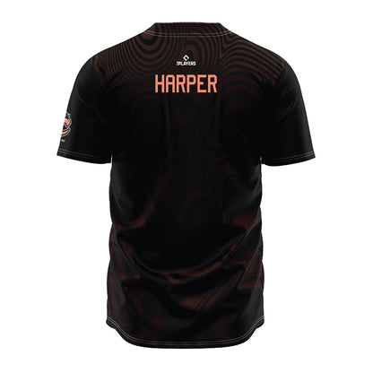 Columbus Clingstones - MILB Baseball : Landon Harper - Jersey-1