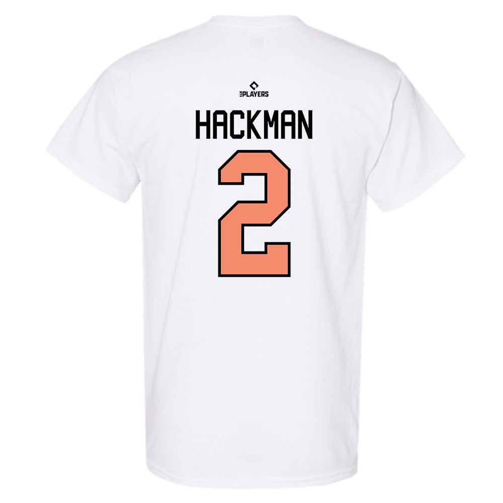 Columbus Clingstones - MILB Baseball : Owen Hackman - T-Shirt-1