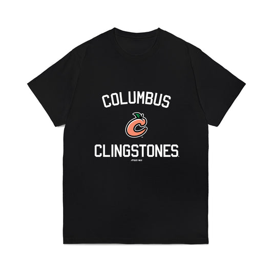 Columbus Clingstones - MILB Baseball : Alex Lodise - Comfort Colors T-Shirt-0