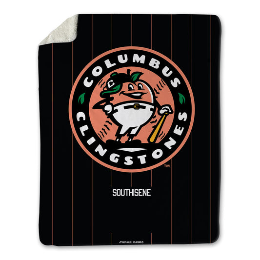 Columbus Clingstones - MILB Baseball : Tate Southisene - Blanket-0