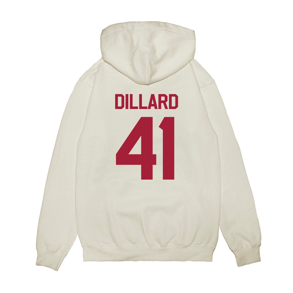 Oklahoma - University of Oklahoma - NCAA Baseball : Gunnar Dillard - 2026 National Champions Premium Hooded Sweatshirt-1