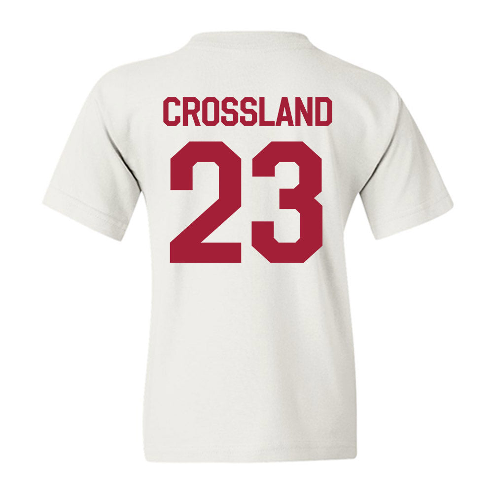 Oklahoma - University of Oklahoma - NCAA Baseball : Cade Crossland - 2026 National Champions Youth T-Shirt-1