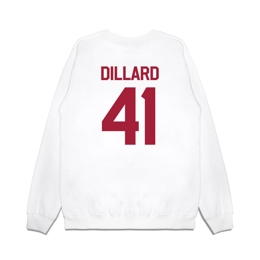 Oklahoma - University of Oklahoma - NCAA Baseball : Gunnar Dillard - 2026 National Champions Premium Crewneck Sweatshirt-1