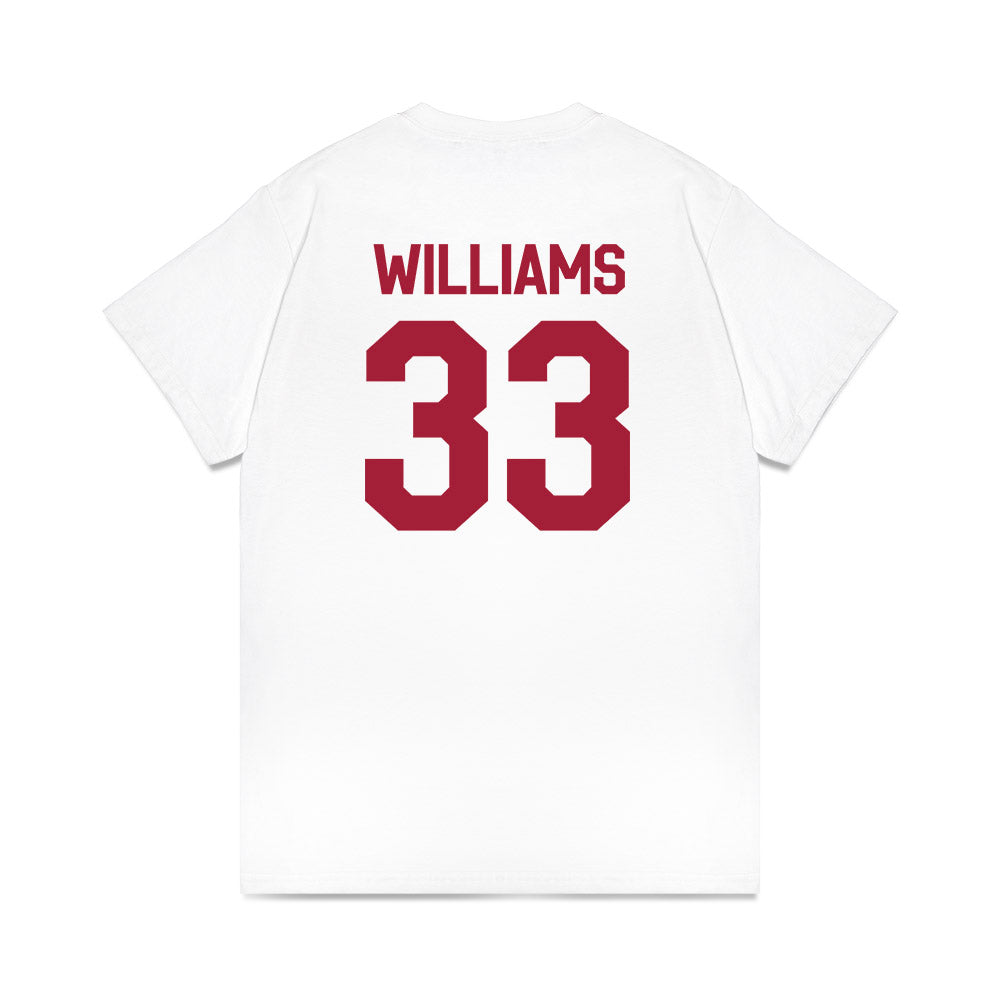 Oklahoma - University of Oklahoma - NCAA Baseball : Isaac Williams - 2026 National Champions Comfort Colors T-Shirt-1