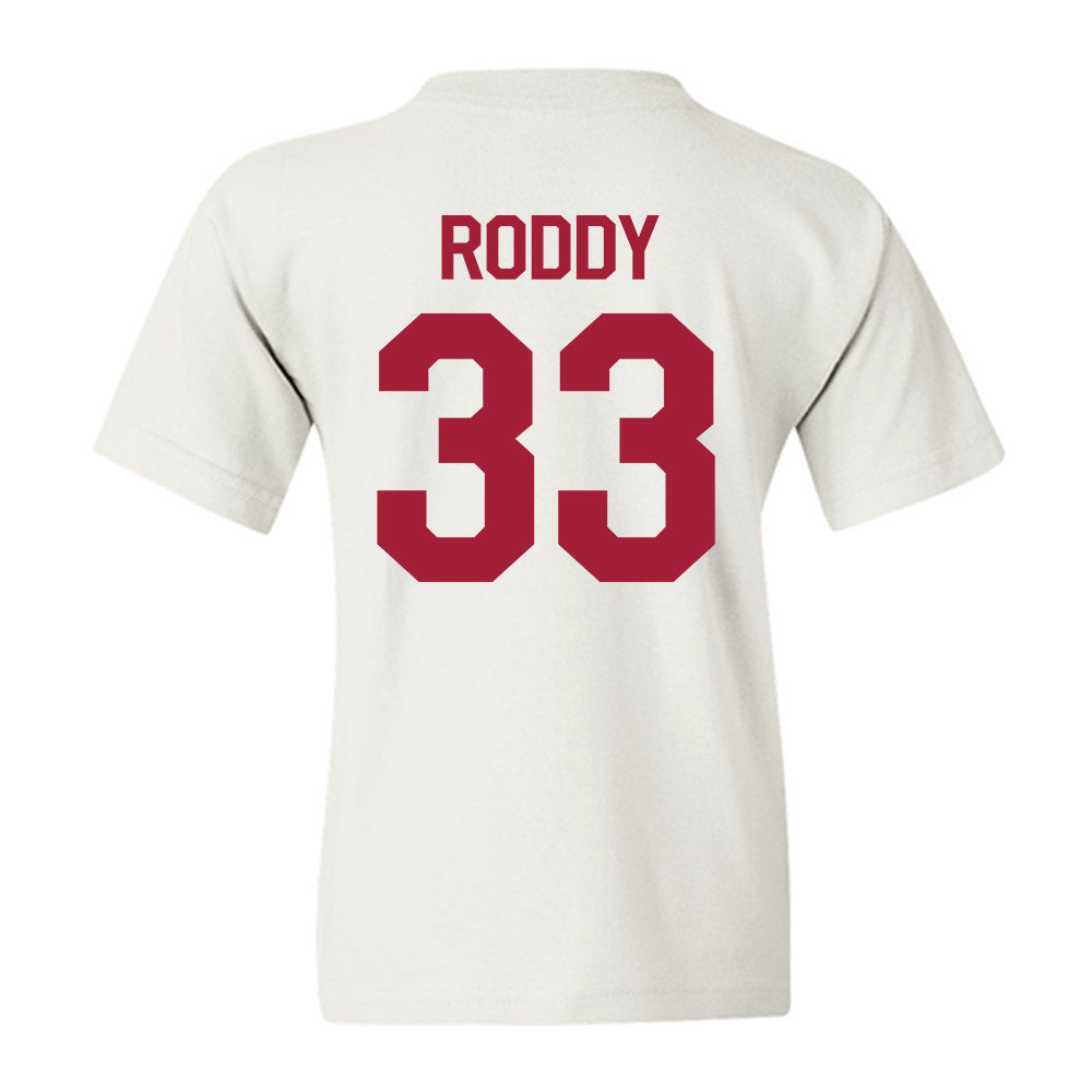 Oklahoma - University of Oklahoma - NCAA Baseball : Berkeley Roddy - 2026 National Champions Youth T-Shirt-1