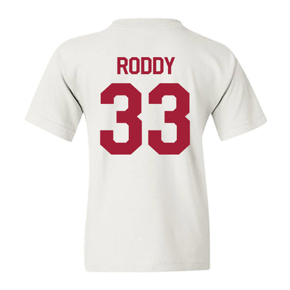 Oklahoma - University of Oklahoma - NCAA Baseball : Berkeley Roddy - 2026 National Champions Youth T-Shirt-1