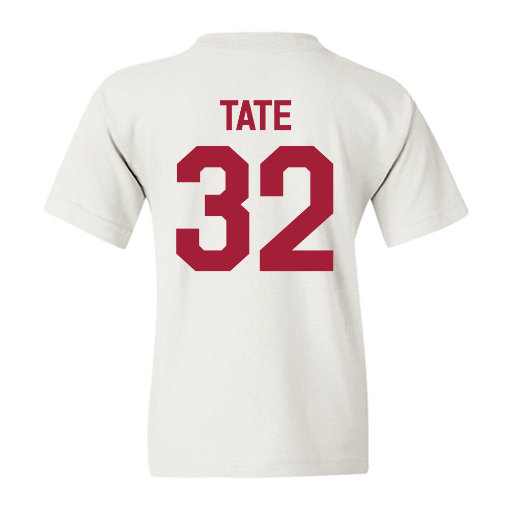Oklahoma - University of Oklahoma - NCAA Baseball : Dylan Tate - 2026 National Champions Youth T-Shirt-1