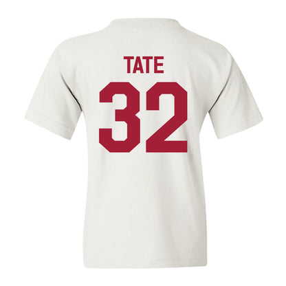 Oklahoma - University of Oklahoma - NCAA Baseball : Dylan Tate - 2026 National Champions Youth T-Shirt-1
