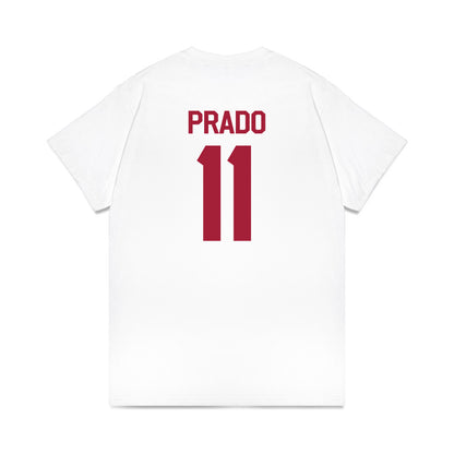 Oklahoma - University of Oklahoma - NCAA Baseball : Gerardo Prado - 2026 National Champions Comfort Colors T-Shirt-1