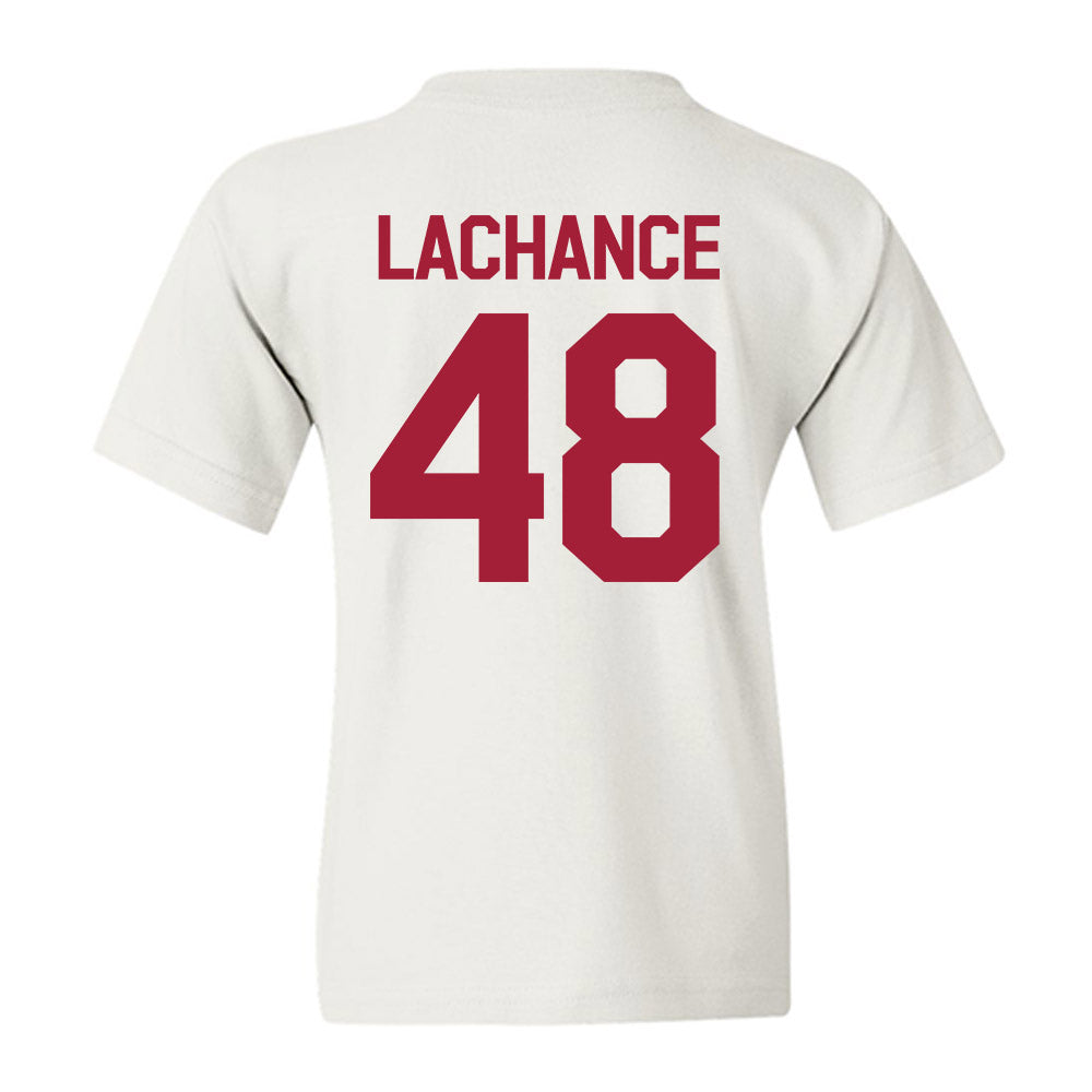 Oklahoma - University of Oklahoma - NCAA Baseball : Deiten Lachance - 2026 National Champions Youth T-Shirt-1