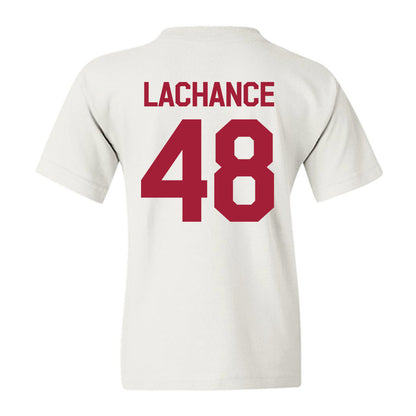 Oklahoma - University of Oklahoma - NCAA Baseball : Deiten Lachance - 2026 National Champions Youth T-Shirt-1