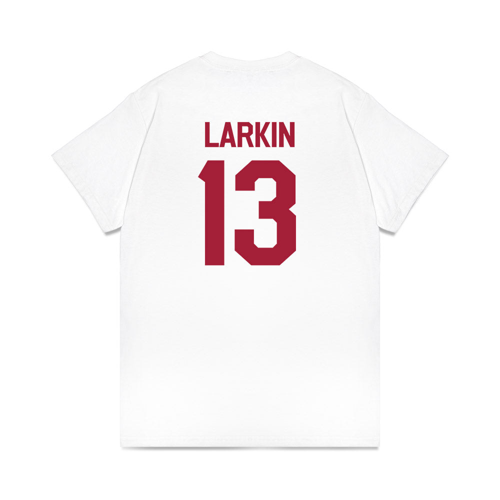 Oklahoma - University of Oklahoma - NCAA Baseball : Connor Larkin - 2026 National Champions Comfort Colors T-Shirt-1