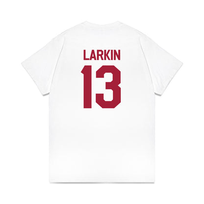 Oklahoma - University of Oklahoma - NCAA Baseball : Connor Larkin - 2026 National Champions Comfort Colors T-Shirt-1