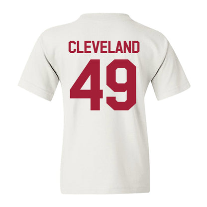 Oklahoma - University of Oklahoma - NCAA Baseball : Jackson Cleveland - 2026 National Champions Youth T-Shirt-1
