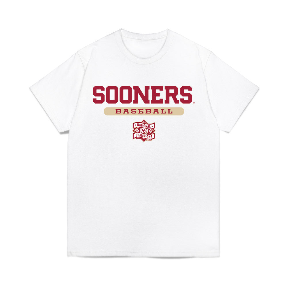 Oklahoma - NCAA Baseball : 2026 National Champions Comfort Colors T-Shirt-0